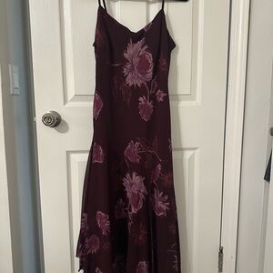 Jones Wear Purple Floral Maxi Dress